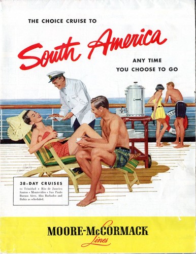 1953 moore mccormack brazil - 1953,