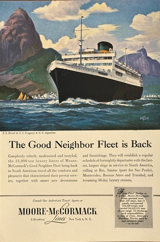 1948 moore mccormack - 1948, moore-mccormack