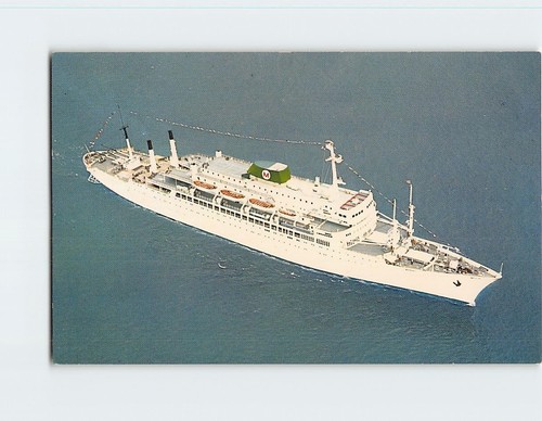 Postcard the passenger liners - postcard,